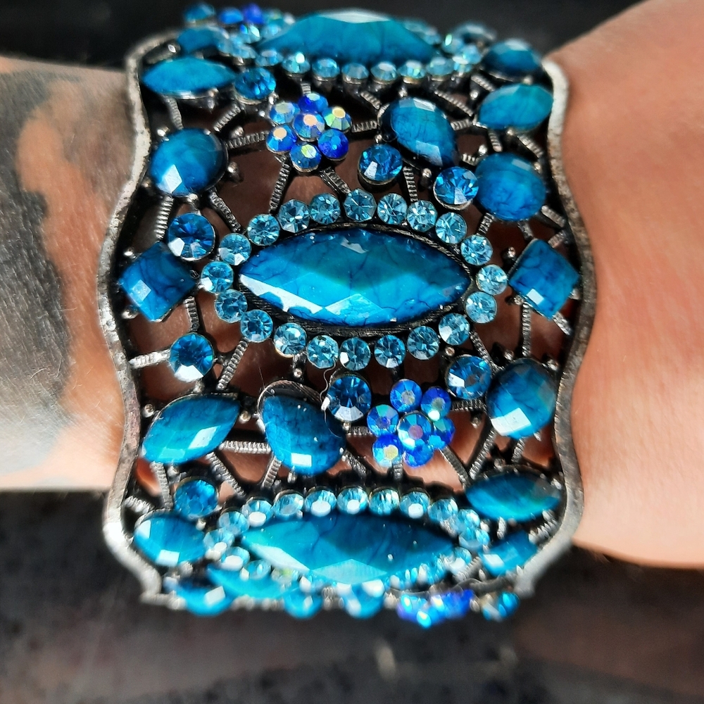 Blue Crystal Bracelet